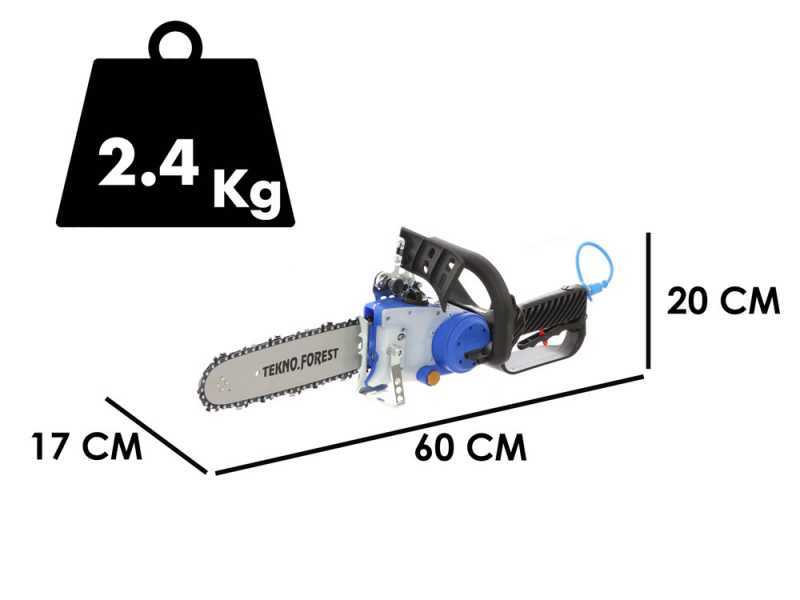Paterlini Jack 10&quot; 1/4&quot; - Potatore pneumatico a catena - Lama da 30cm