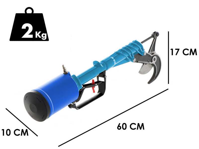 Paterlini Ara 8/U - Forbice pneumatica da potatura manuale