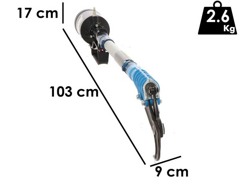 Paterlini Ara 8/U - Forbicione pneumatica da potatura su asta di prolunga - 50 cm