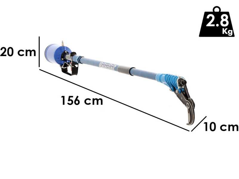 Paterlini Ara 8/U - Forbicione pneumatica da potatura su asta di prolunga - 100 cm