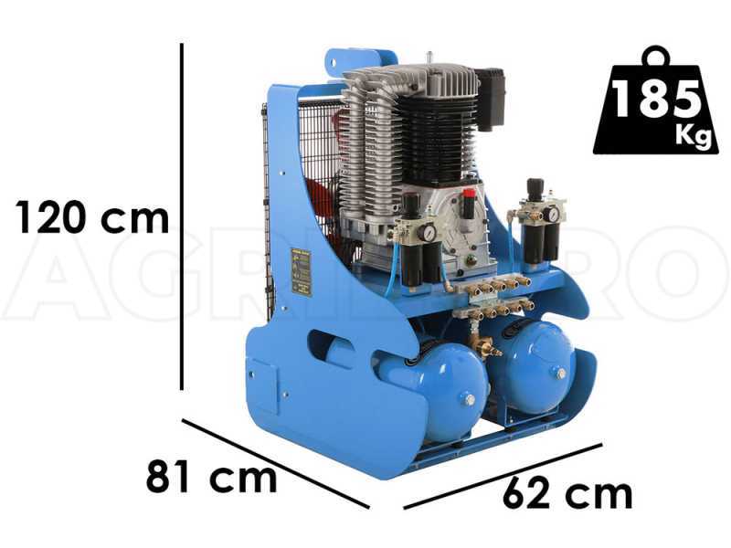 Campagnola PTO ECOPLUS 1500 - Compressore con attacco a trattore - Raccolta olive e potatura