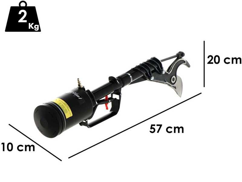 Paterlini Ara 8/D - Forbice pneumatica da potatura manuale