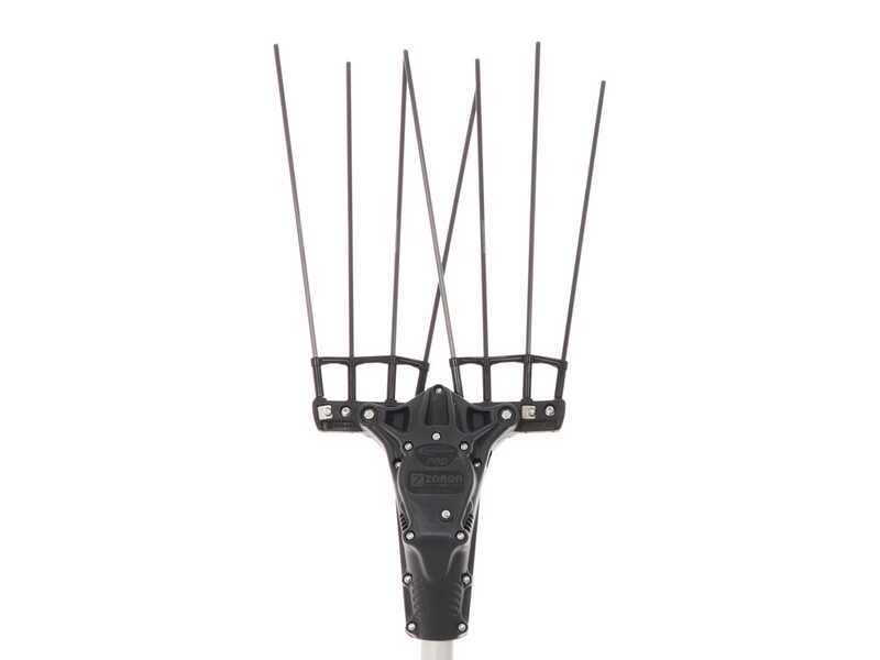 Zanon Karbonium PRO AL 200 - Abbacchiatore elettrico 170/250 cm a batteria a zaino 50.4V 5Ah - Asta telescopica in alluminio