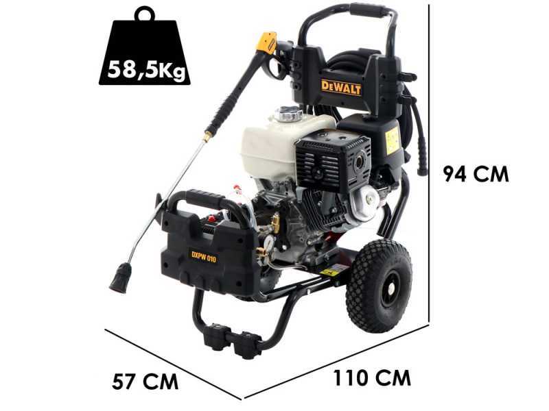 DeWalt DXPW 010E - Idropulitrice a scoppio industriale - 250 bar - 900 l/h - motore Honda GX 390