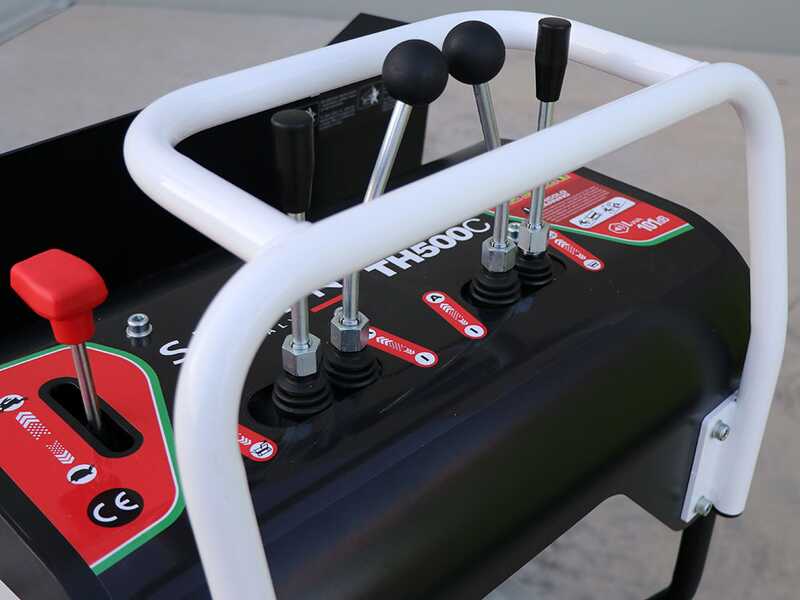 Seven Italy TH500C L70-E - Motocarriola cingolata cassone dumper 500Kg con paletta