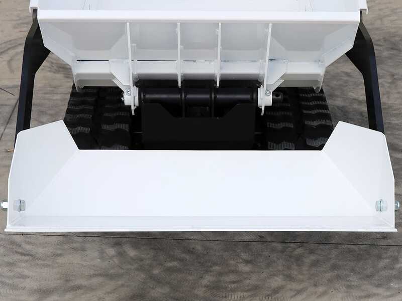 Seven Italy TH500C L70-E - Motocarriola cingolata cassone dumper 500Kg con paletta