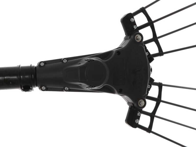 Zanon Albatros PRATIK C/AL 300 - Abbacchiatore con batterie al Litio - Asta telescopica 220 - 350 cm - 2x (36V-5Ah)