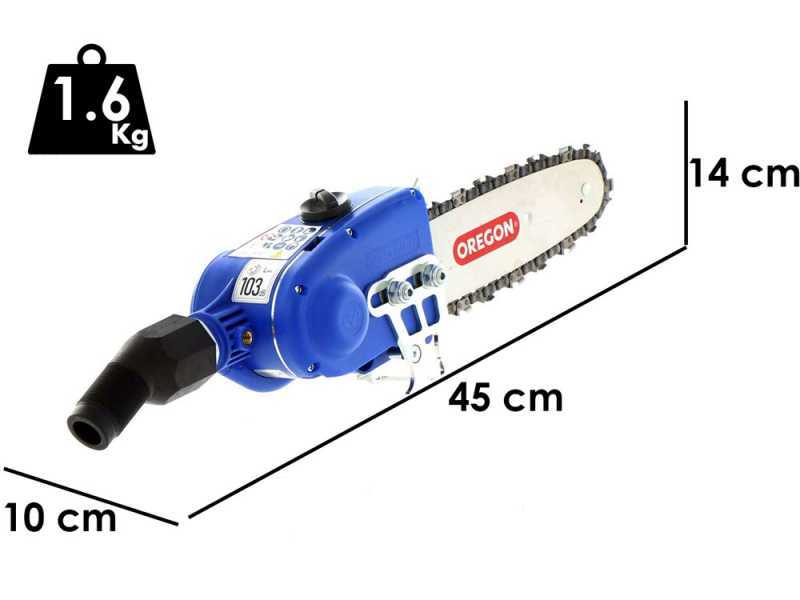 Paterlini Jack PA 8&quot; 1/4&quot; - Potatore pneumatico a catena - Lama da 20cm