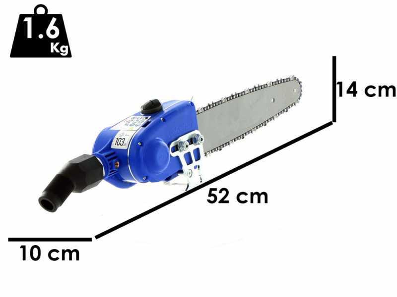 Paterlini Jack PA 10'&quot; 1/4 carving - Potatore pneumatico a catena - Lama 25cm