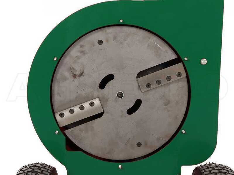 Seven Italy  BIGCH420 - Biotrituratore a scoppio - Motore Loncin G420F - Avviamento elettrico