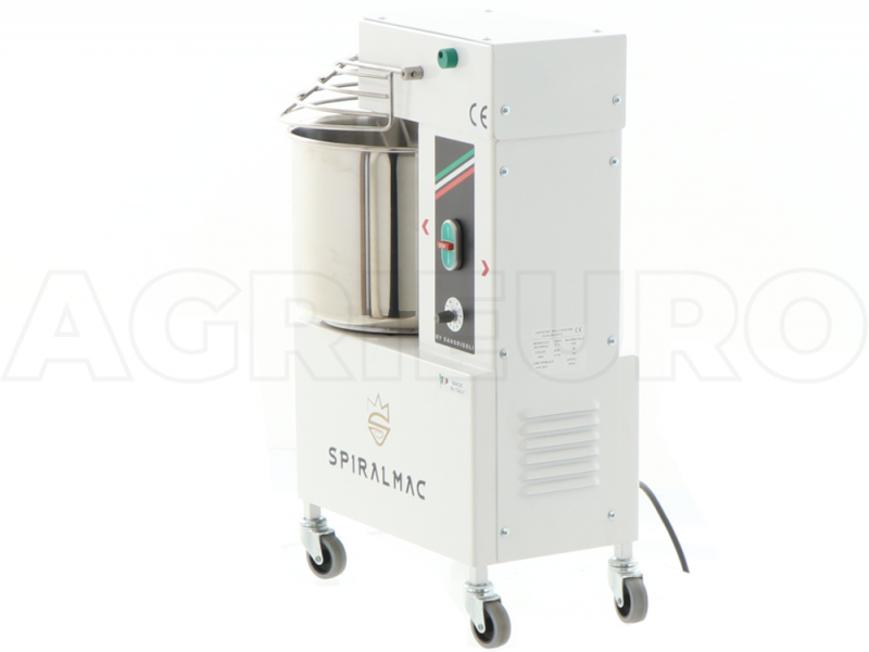 SPIRALMAC SV8HH ROYAL - Impastatrice a spirale ad alta idratazione - 10 Velocit&agrave; - 8 Kg
