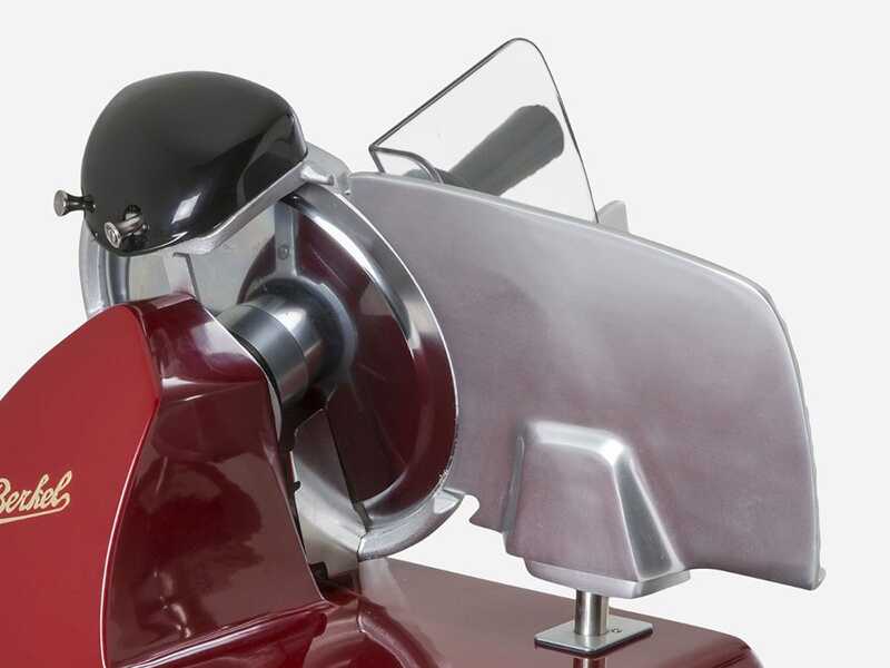 Berkel Red Line 250 Rossa - Affettatrice con lama in acciaio cromato da 250 mm - CE professionale