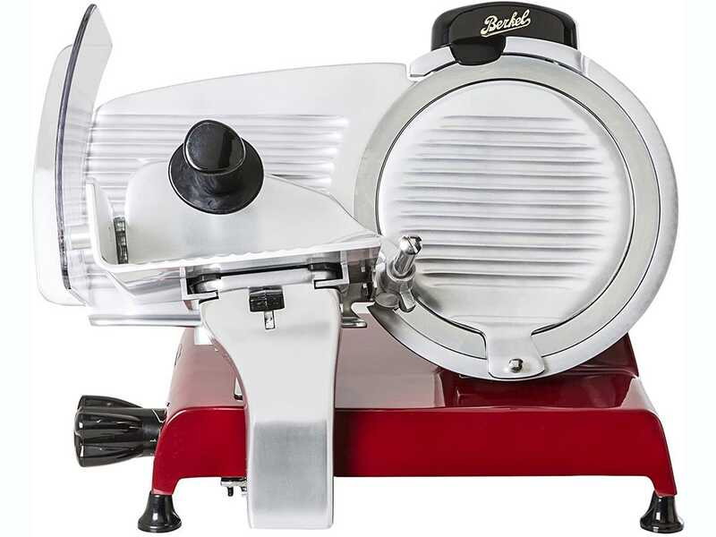 Berkel Red Line 250 Rossa - Affettatrice con lama in acciaio cromato da 250 mm - CE professionale