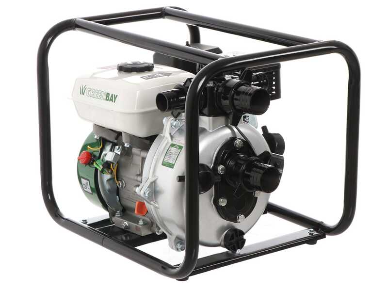 Greenbay GB-HPWP 50 - Motopompa a scoppio alta prevalenza - Raccordi 50/40/40 mm