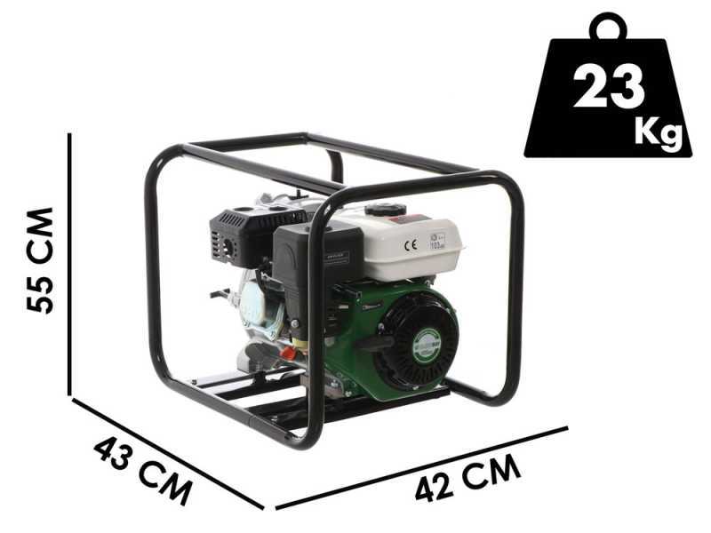Greenbay GB-TWP 50 - Motopompa a scoppio acque sporche - Raccordi 50 mm