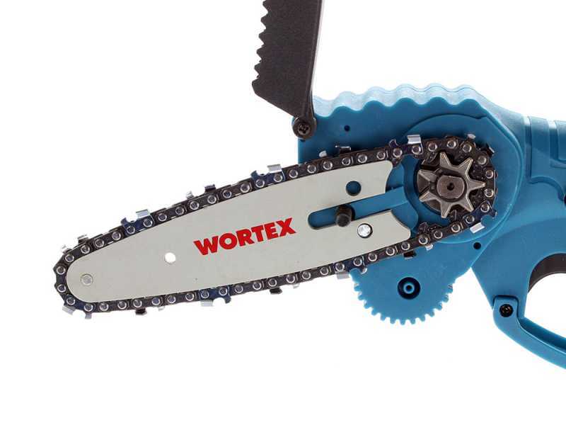 Wortex SAW 60 - Potatore manuale elettrico a batteria - con 2 batterie e caricabatteria inclusi