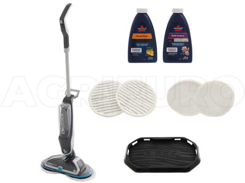 Bissell SpinWave Cordless - Lavapavimenti per superfici dure - 18V
