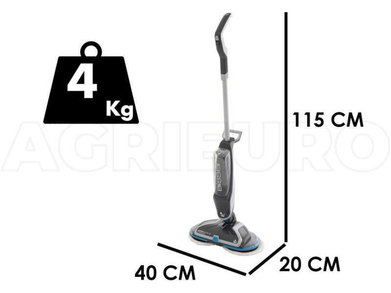 Bissell SpinWave Cordless - Lavapavimenti per superfici dure - 18V