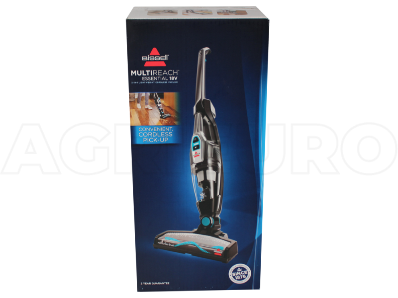 Bissell MultiREACH Essential - Scopa elettrica - 18V - aspirapolvere-aspirabriciole 2 in 1