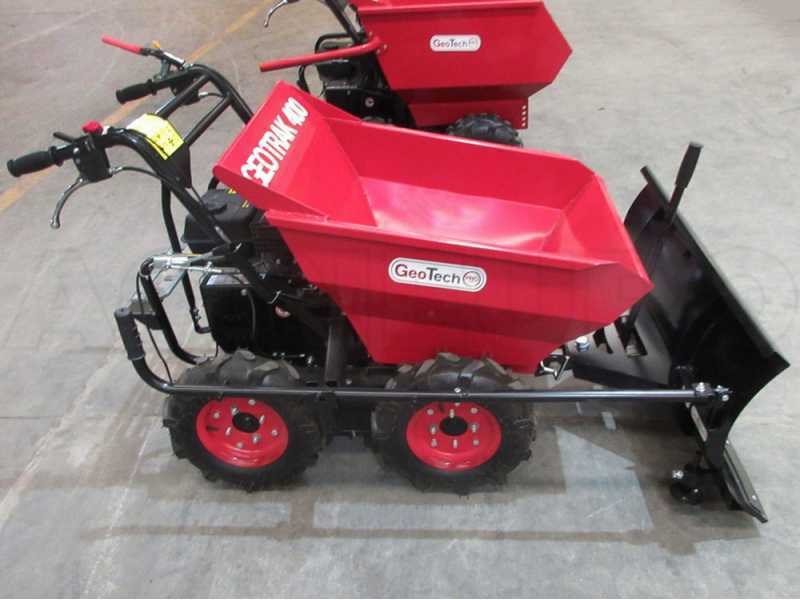 Pala anteriore per motocarriola GeoTech-Pro GEOTRAK 400 - Cassone da 400Kg