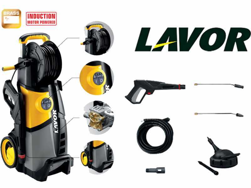 LAVOR LVR5 PLUS 150 DIGIT Idropulitrice a freddo semiprofessionale - 500 l/h - 150 bar