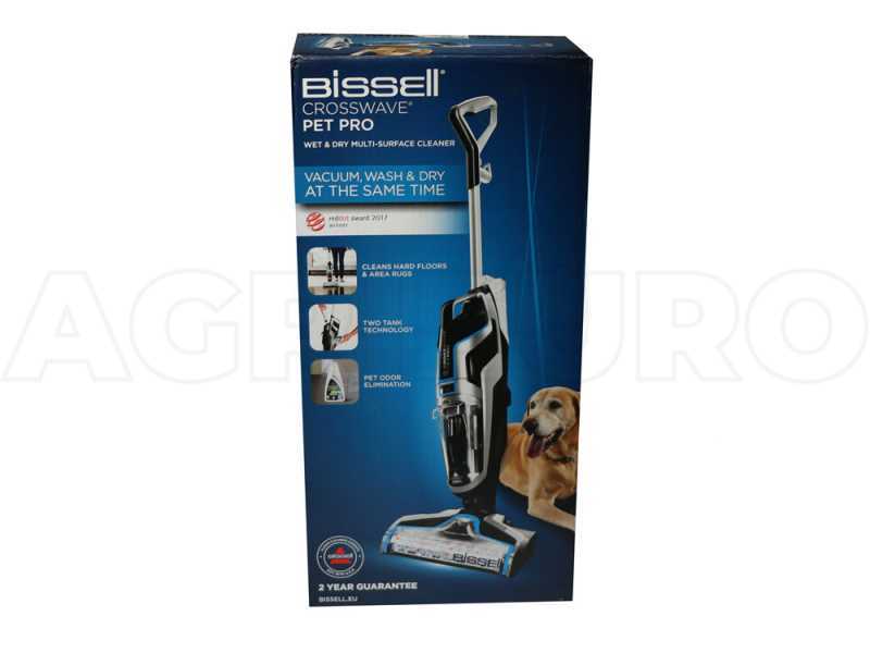 Bissell CrossWave Pet Pro - Lavapavimenti elettrica 3 in1 lava, asciuga e aspira