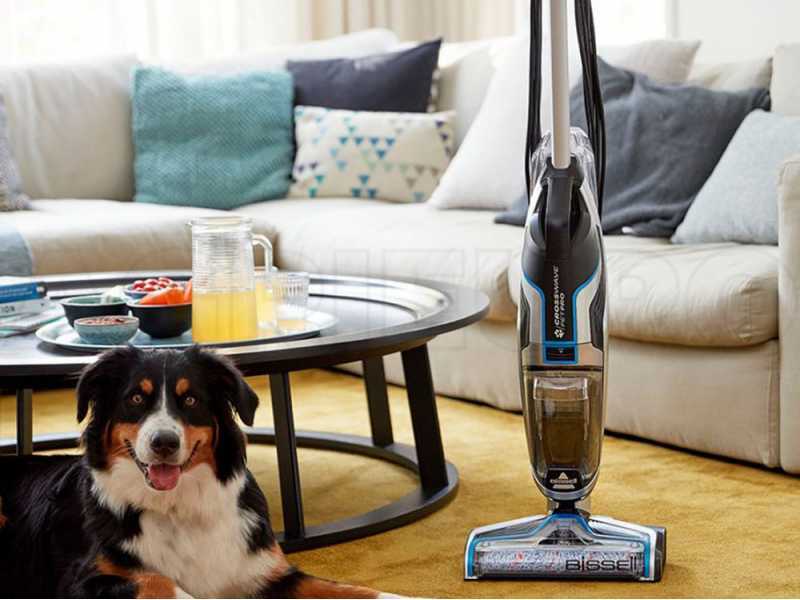 Bissell CrossWave Pet Pro - Lavapavimenti elettrica 3 in1 lava, asciuga e aspira