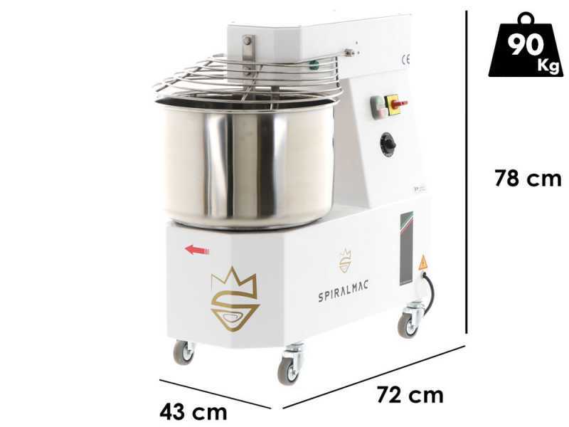 SPIRALMAC SV25 - Impastatrice a spirale - Trifase - 25 Kg