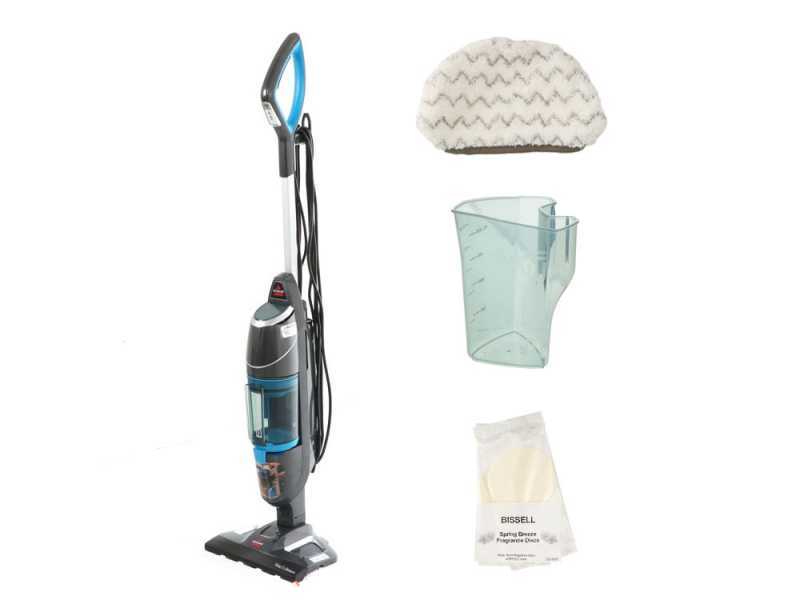 Bissell Vac &amp; Steam - Scopa a vapore elettrica 2 in 1 - 1600W