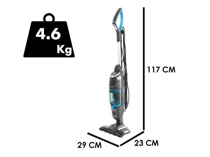 Bissell Vac &amp; Steam - Scopa a vapore elettrica 2 in 1 - 1600W