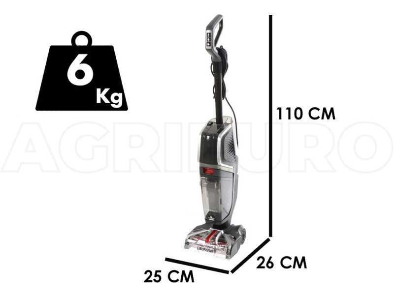 Bissell HydroWave - Pulitore per tappeti - 385 W - per tappezzeria, moquette e superfici dure
