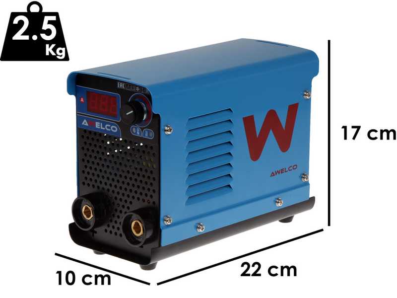 Awelco AX180 - Saldatrice Inverter (MMA), corrente continua (DC)