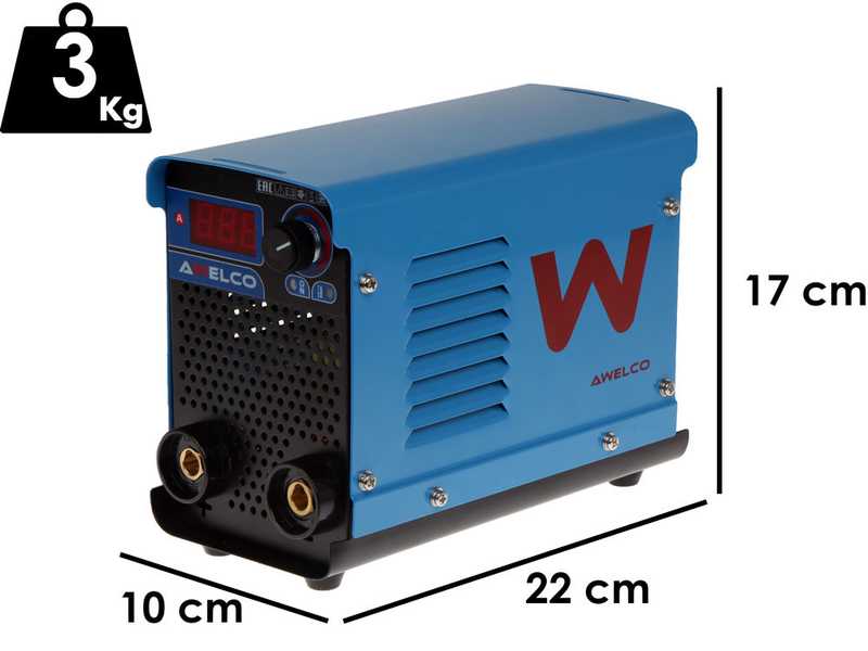 Awelco AX200 - Saldatrice Inverter (MMA) , corrente continua (DC)
