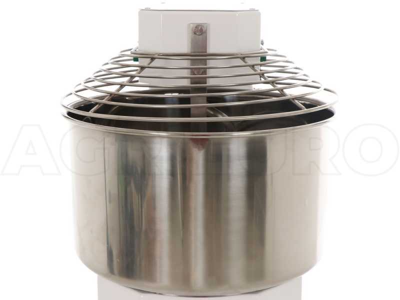 SPIRALMAC SV38HH - Impastatrice a spirale ad alta idratazione - Trifase - 2 velocit&agrave; - 38 Kg