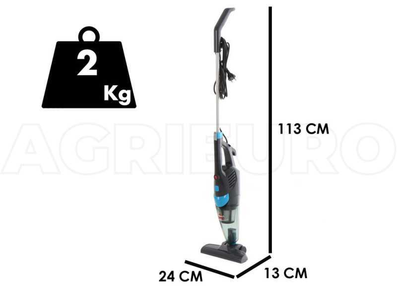 Bissell Featherweight Pro Eco - Scopa elettrica 2 in 1 - 450W - aspirapolvere-aspirabriciole compatto