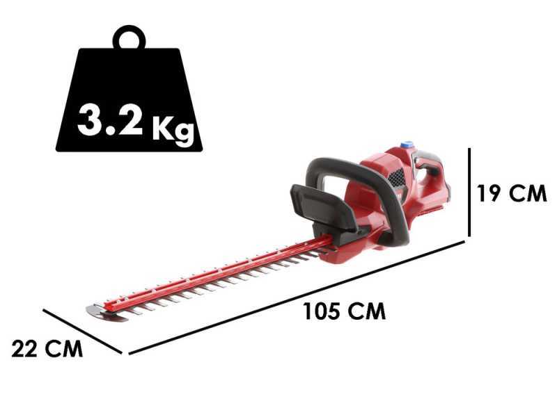 TORO brushless TO-51855T - Tagliasiepi a batteria 60V/2.5 Ah - Lama da 61cm