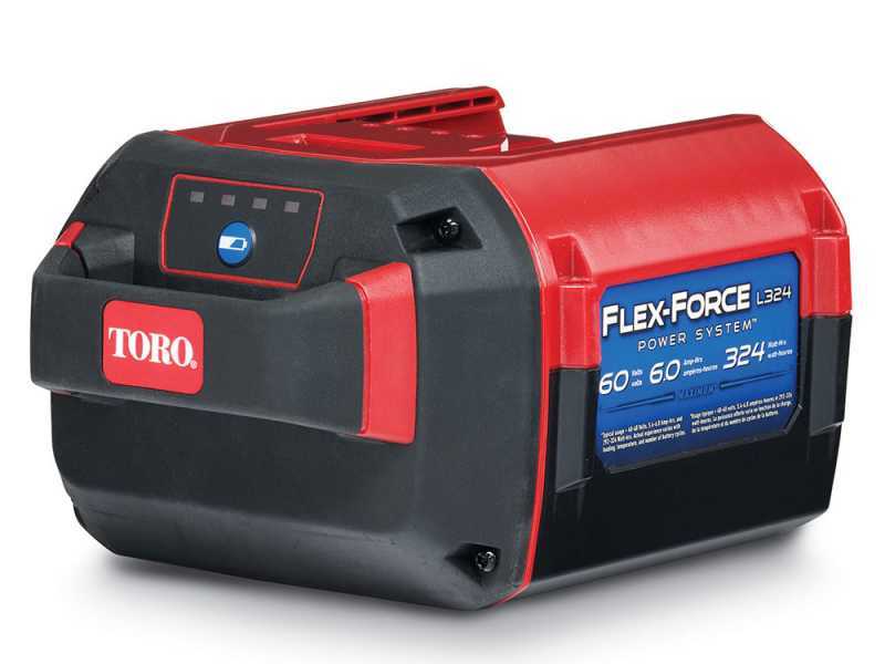 TORO brushless TO-51855T - Tagliasiepi a batteria 60V/6Ah - Lama da 61 cm