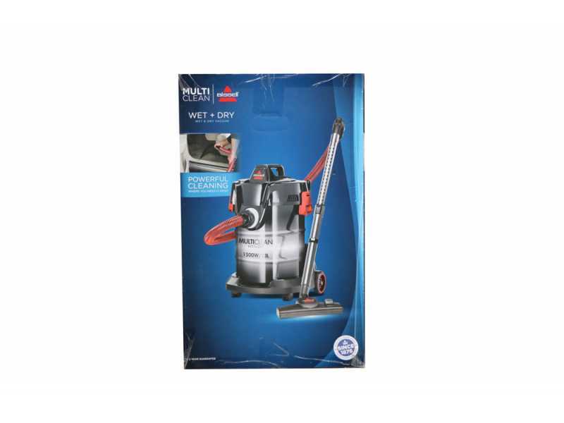 Bissell Wet&amp;Dry Drum - Bidone aspiratutto 2 in 1 - 23L - 1500W - con funzione soffiatore