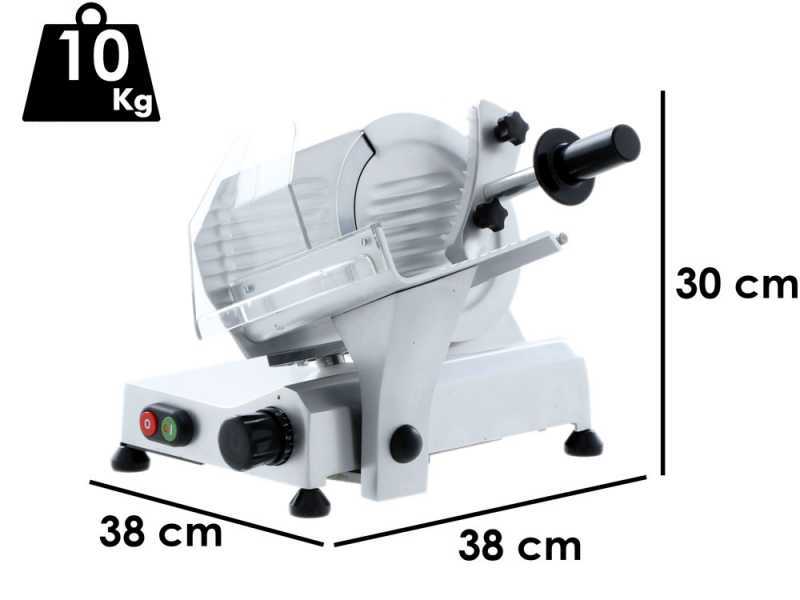 FAC F195 - Affettatrice con lama da 195 mm - Affilatoio compreso - 132W