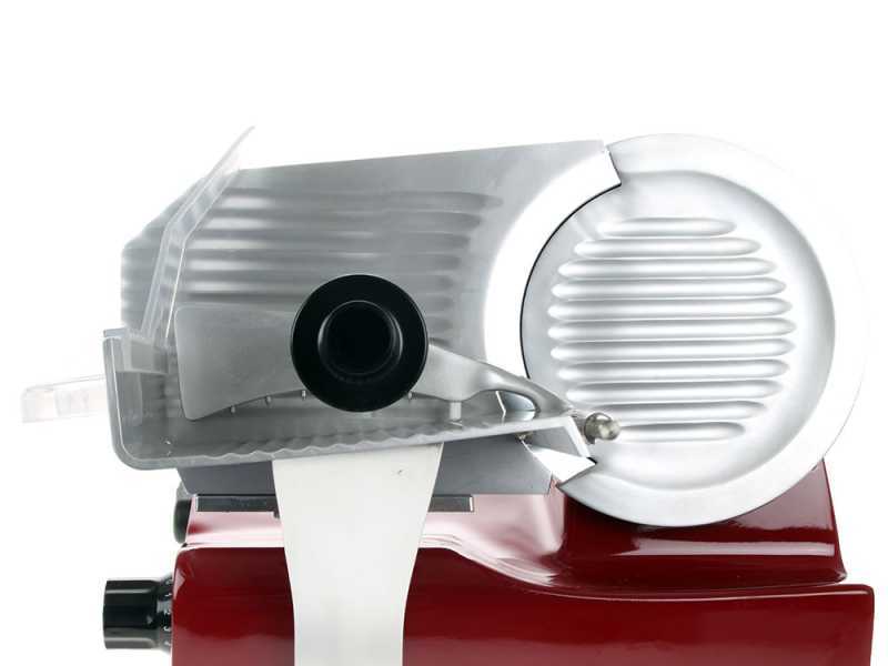 FAC S220 Rossa - Affettatrice con lama 220 mm - Affilatore incluso - 185W