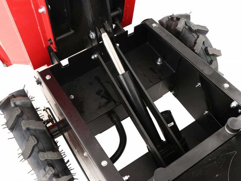 GeoTech-Pro CAR E500 e-Lift - Motocarriola a batteria 48V 20Ah