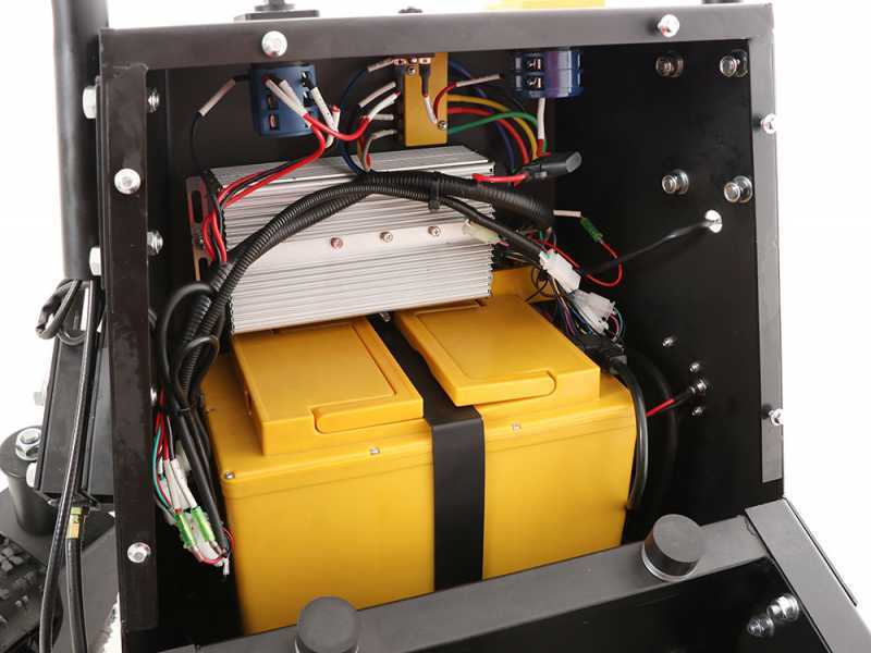 GeoTech-Pro CAR E500 e-Lift - Motocarriola a batteria 48V 20Ah