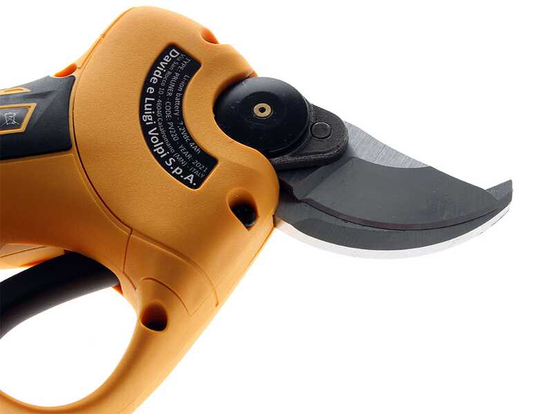 Volpi Predator PV220 - Forbice elettrica da potatura - 7.2V 4Ah - Diametro di taglio 22mm