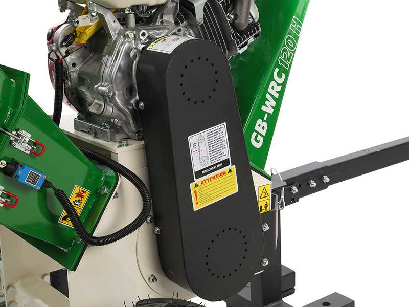 GreenBay GB-WRC 120 H - Biotrituratore a scoppio - Motore Honda GX390