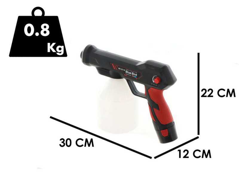Blue Bird SG 22-10 - Atomizzatore a batteria portatile - 12.6V 2.5Ah