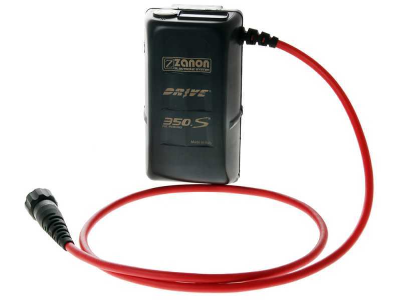 Batteria al Litio Zanon Drive 350.S - da 3.2Ah/50,4V - Con imbracatura e cavo collegamento batteria-attrezzo