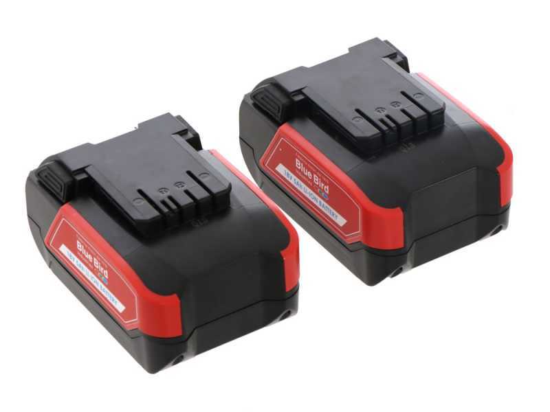 Blue Bird THCS 22-07 - Elettrosega a batteria 2 x 18V 5Ah - Lama da 20cm