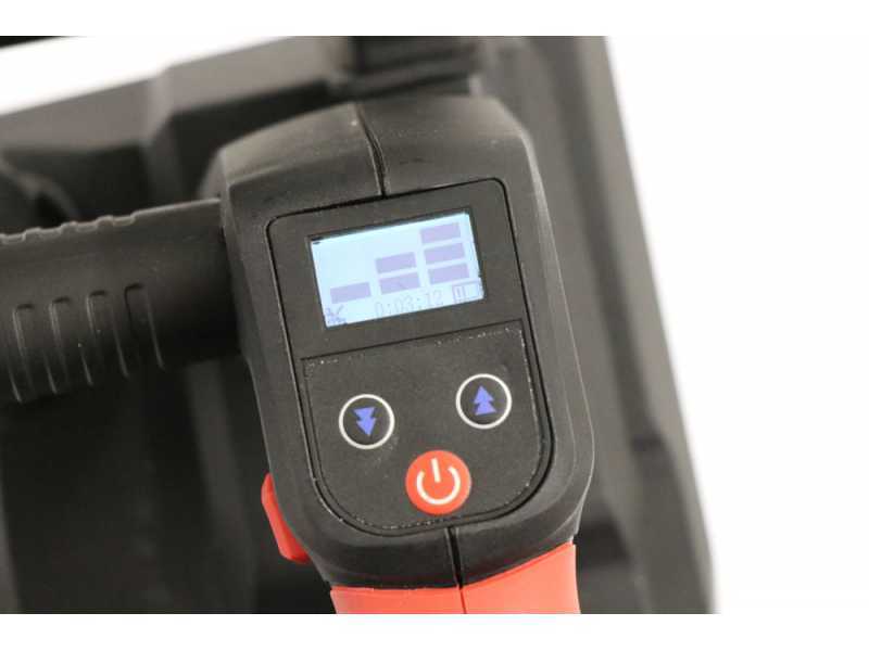 Blue Bird THCS 22-07 - Elettrosega a batteria 2 x 21V 5Ah - Lama da 20cm