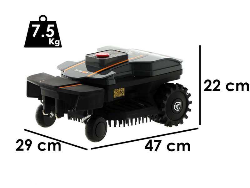 AMBROGIO ZETA R - Robot Tagliaerba - con base di ricarica SMART SYSTEM - Senza filo perimetrale