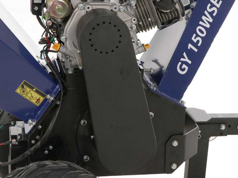 Goodyear GY 150WSE - Biotrituratore a scoppio professionale - Motore benzina Goodyear 15 HP